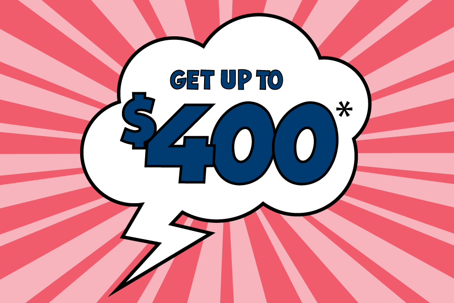 Open an account and get rewarded
